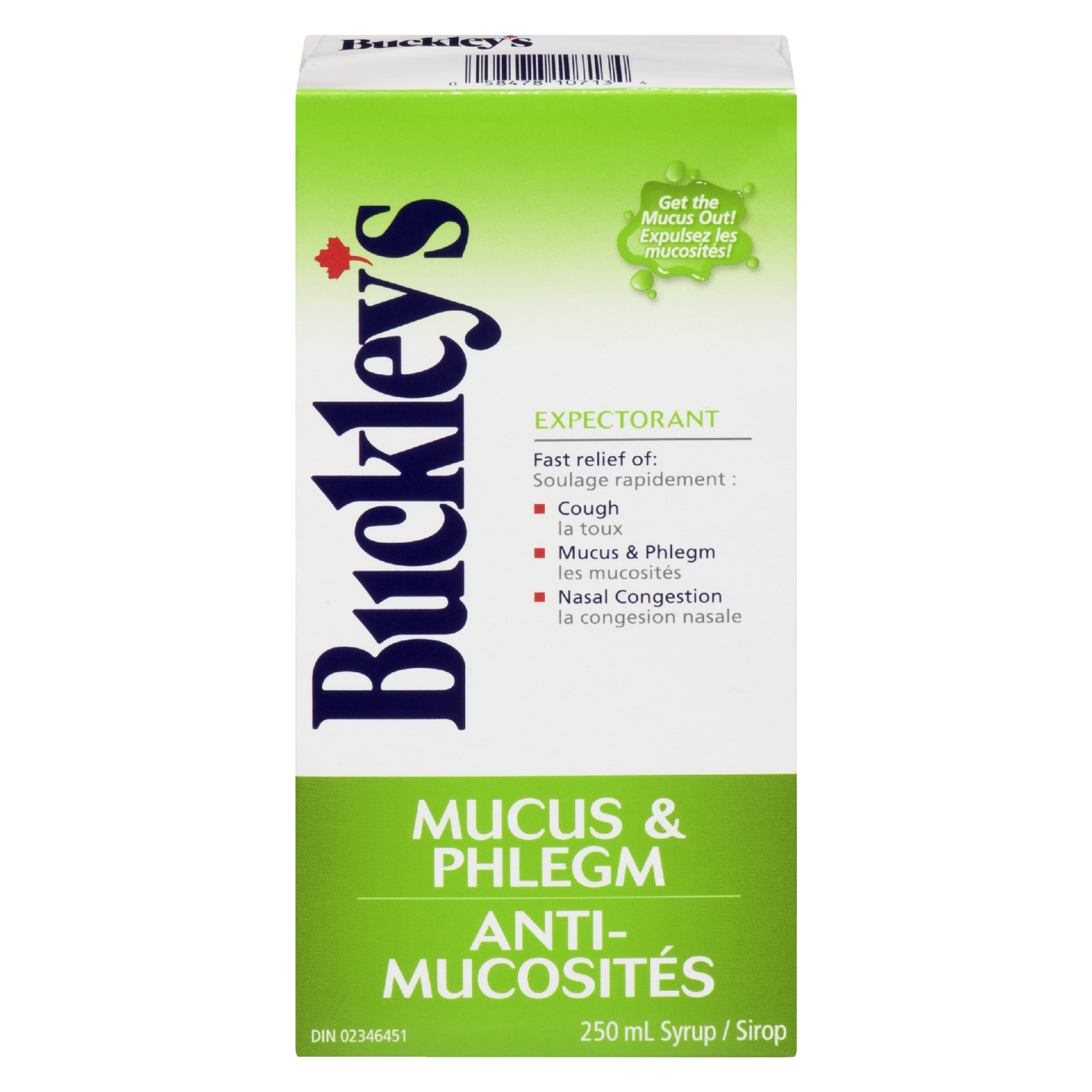 Buckley's Syrup Expectorant Mucus & Phlegm 250 ml