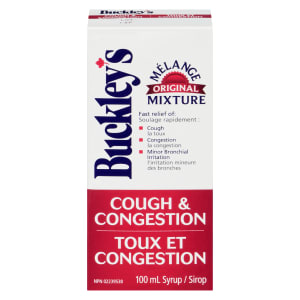 Buckley's Syrup Original Mixture Cough & Congestion 100 ml