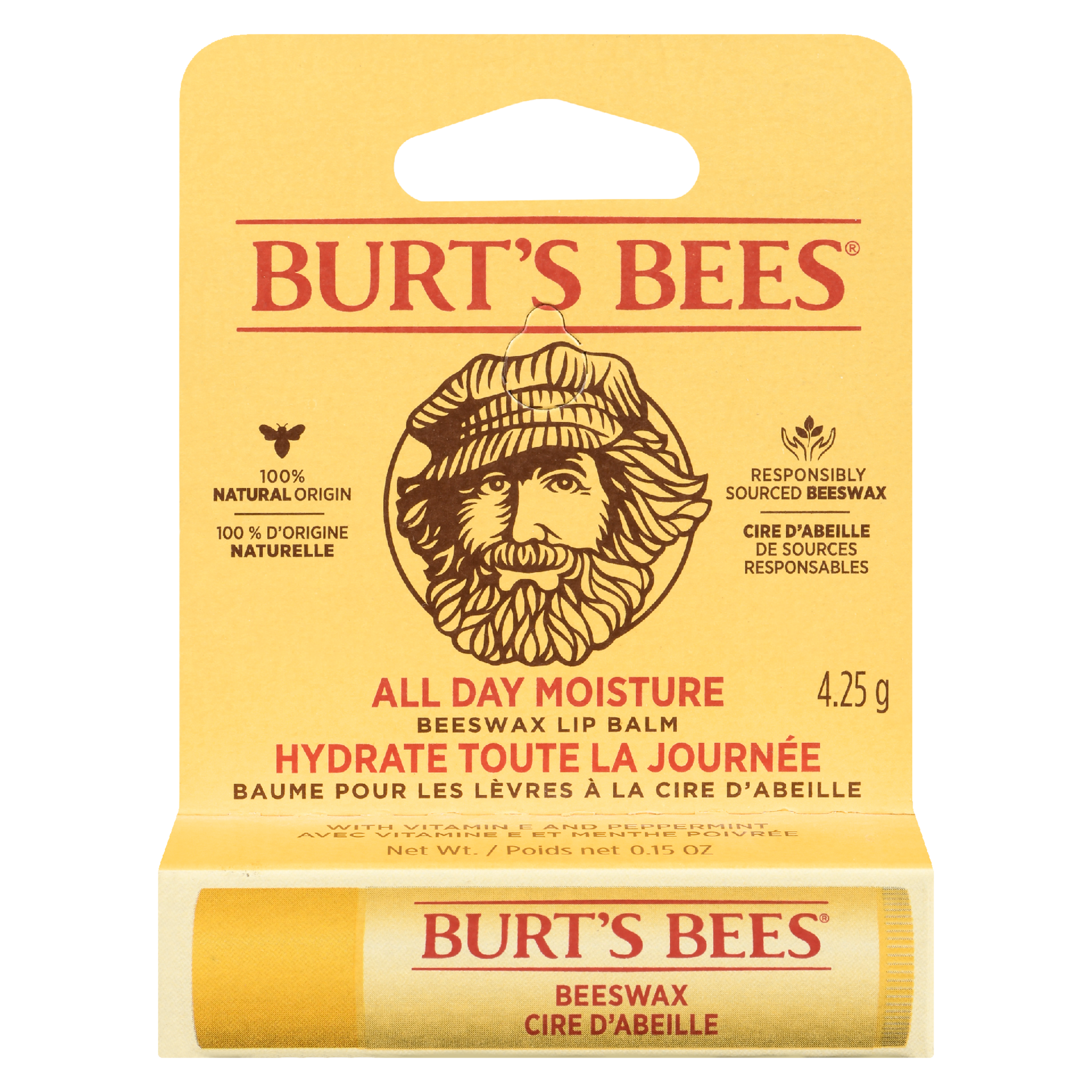 Burt's Bees Beeswax Lip Balm 4.25 g