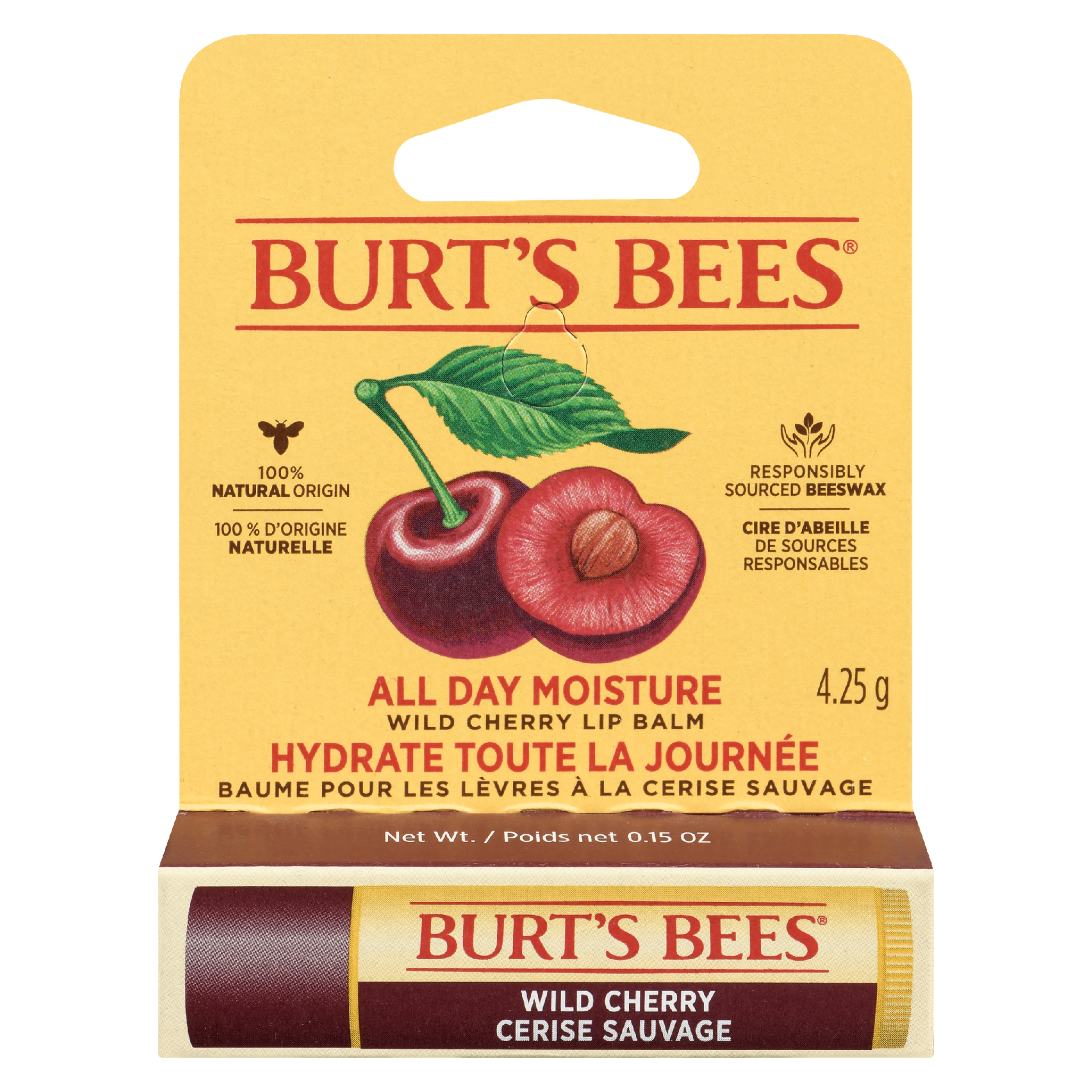 Burt's Bees Wild Cherry Lip Balm 4.25 g