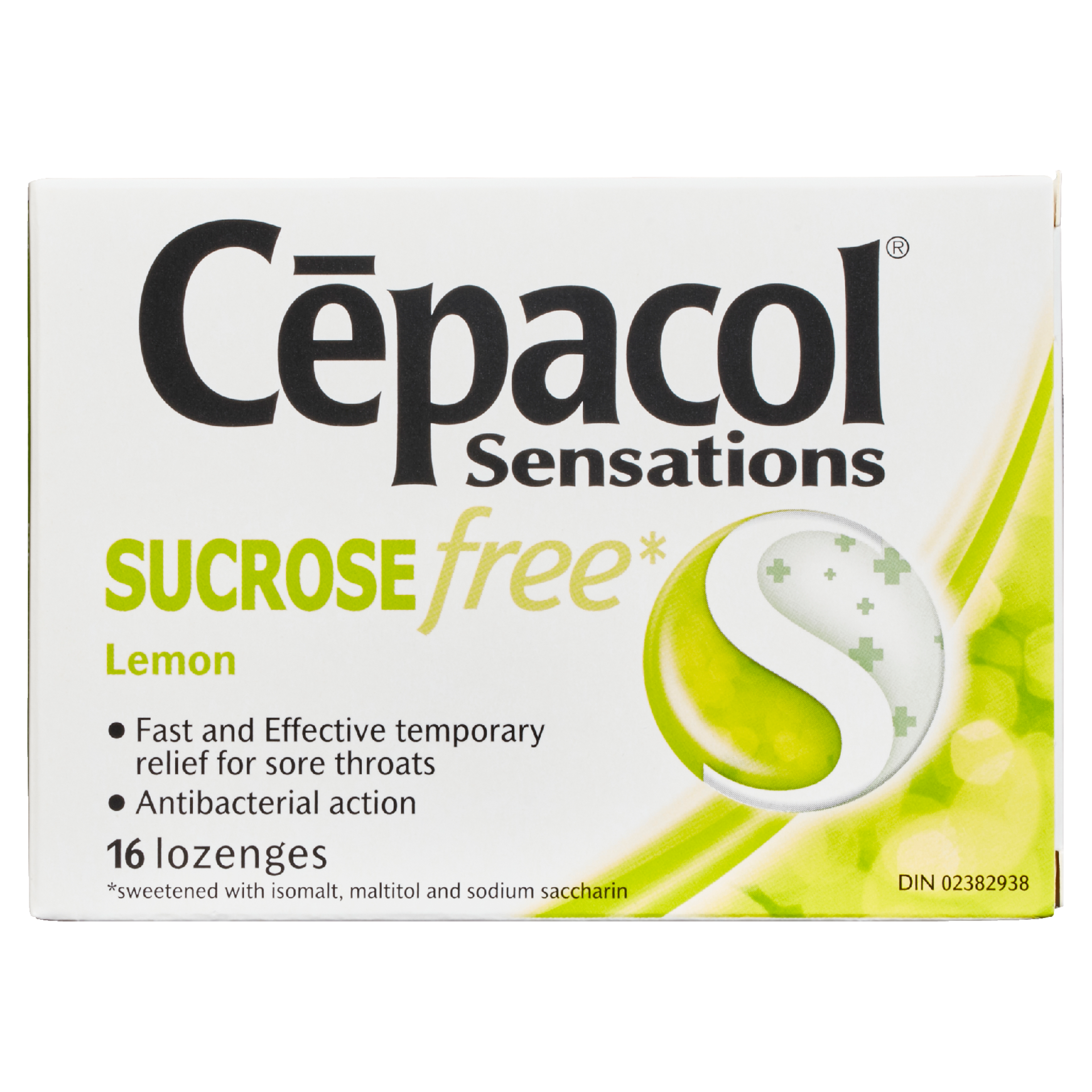 Cēpacol Sensations Lemon 16 Lozenges
