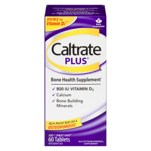 Caltrate Plus Bone Health Supplement 60 Tablets