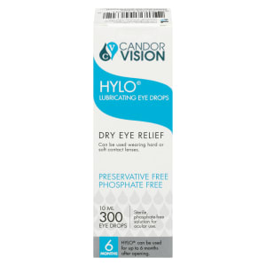 CandorVision Hylo Lubricating Eye Drops 300 Eye Drops 10 ml
