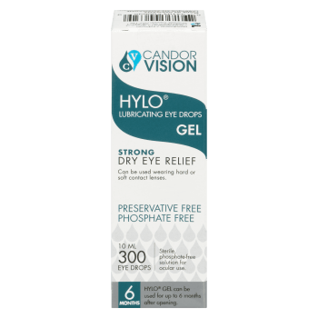 CandorVision Hylo Lubricating Eye Drops Gel 300 Eye Drops10 ml