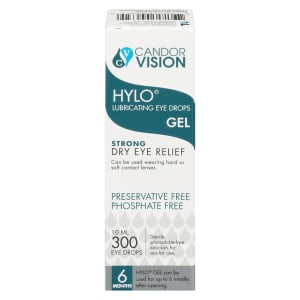 CandorVision Hylo Lubricating Eye Drops Gel 300 Eye Drops10 ml