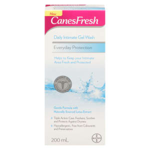 CanesFresh Daily Intimate Gel Wash Everyday Protection 200 ml