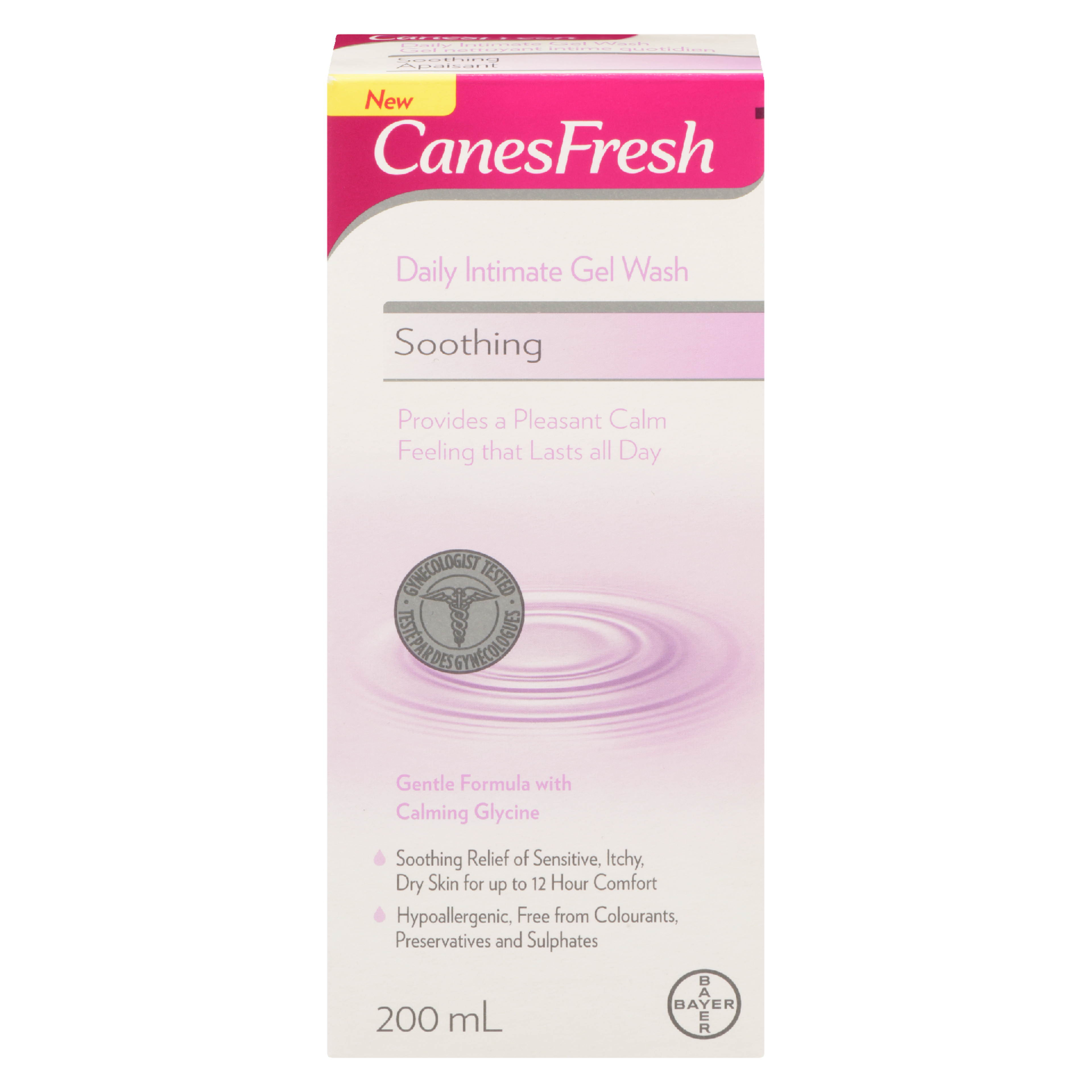 CanesFresh Daily Intimate Gel Wash Soothing 200 ml