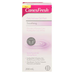 CanesFresh Daily Intimate Gel Wash Soothing 200 ml
