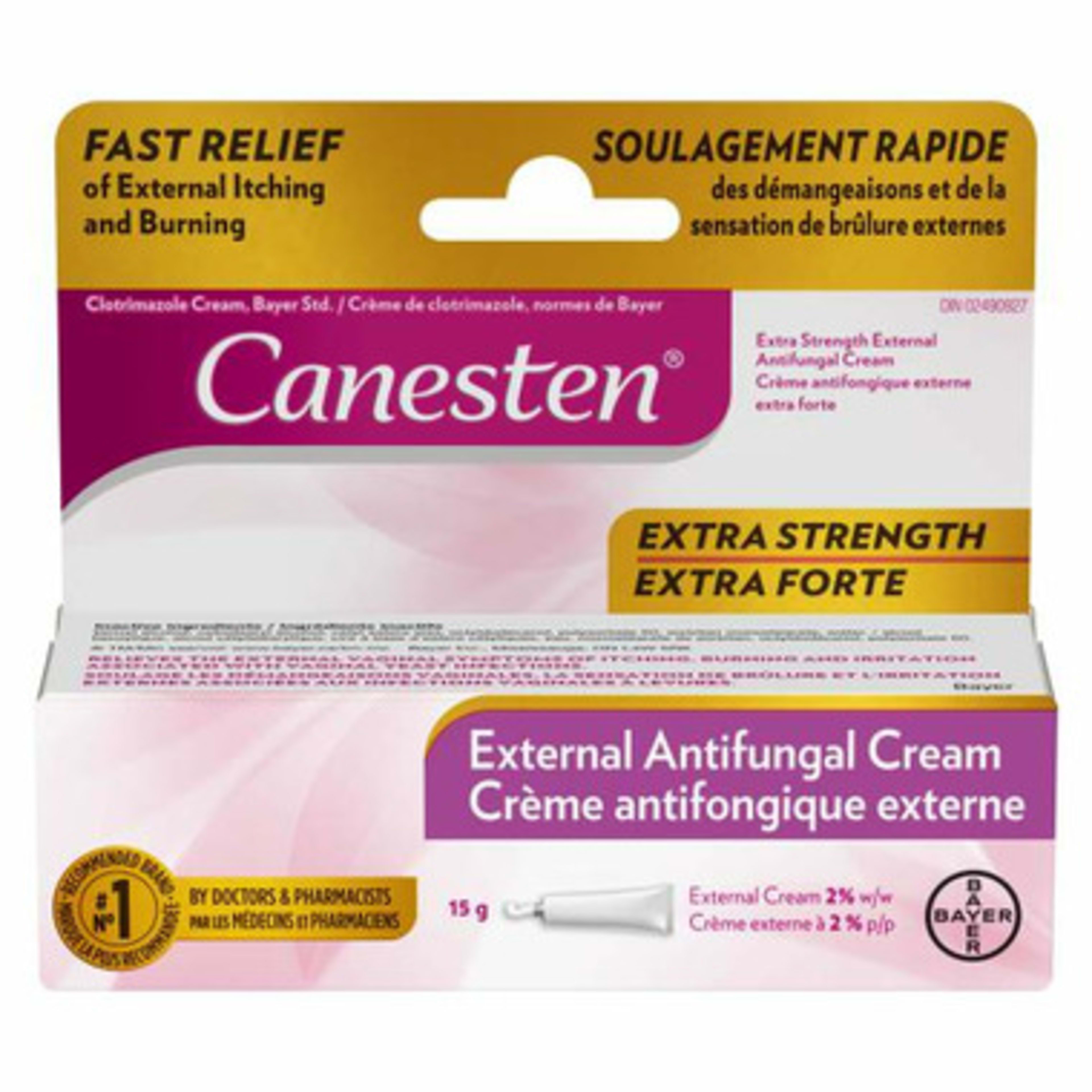 Canesten External Antifungal Cream Extra Strength 15 g