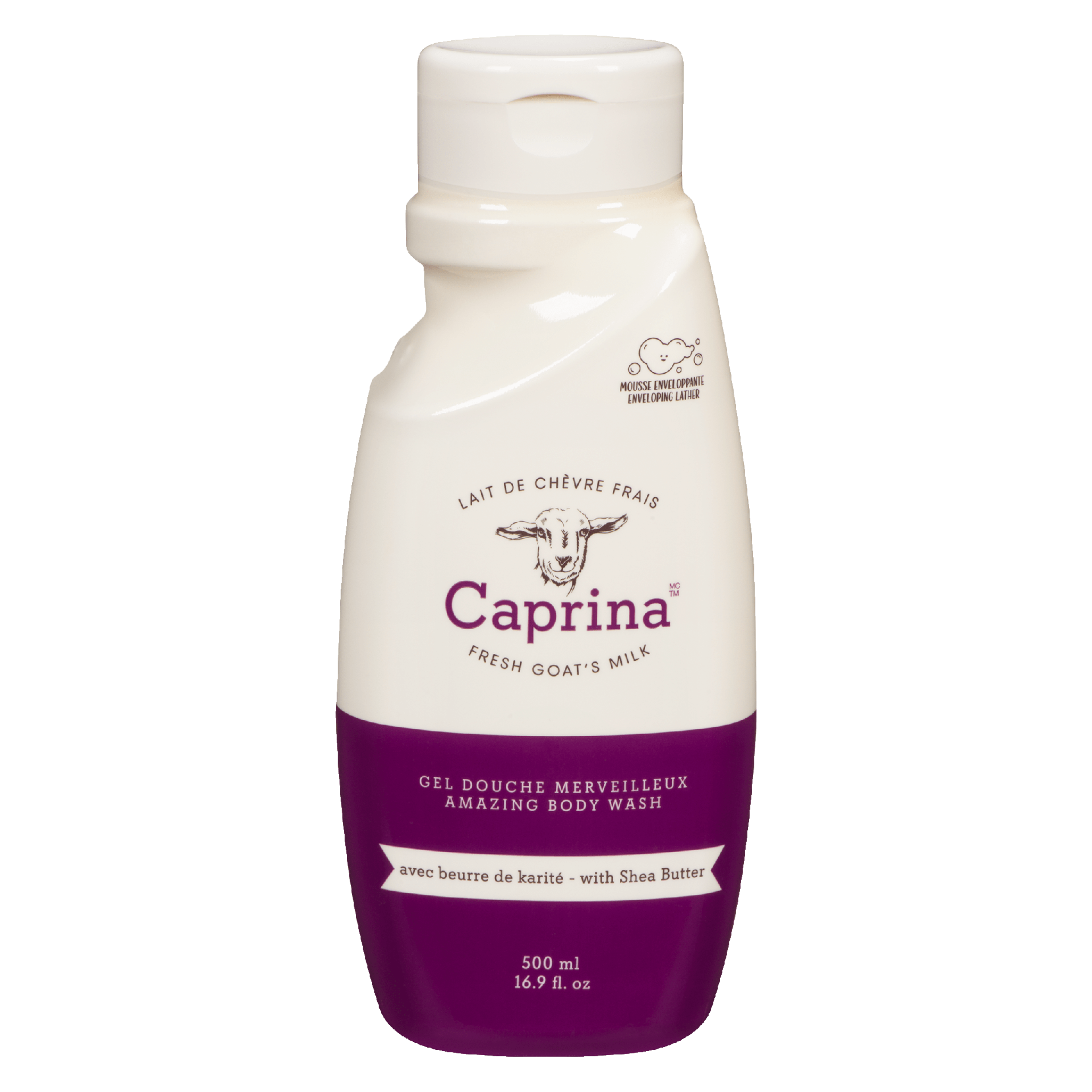Caprina Amazing Body Wash with Shea Butter 500 ml