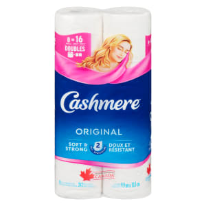 Cashmere Original 2 Ply 8 Rolls of Bathroom Tissue