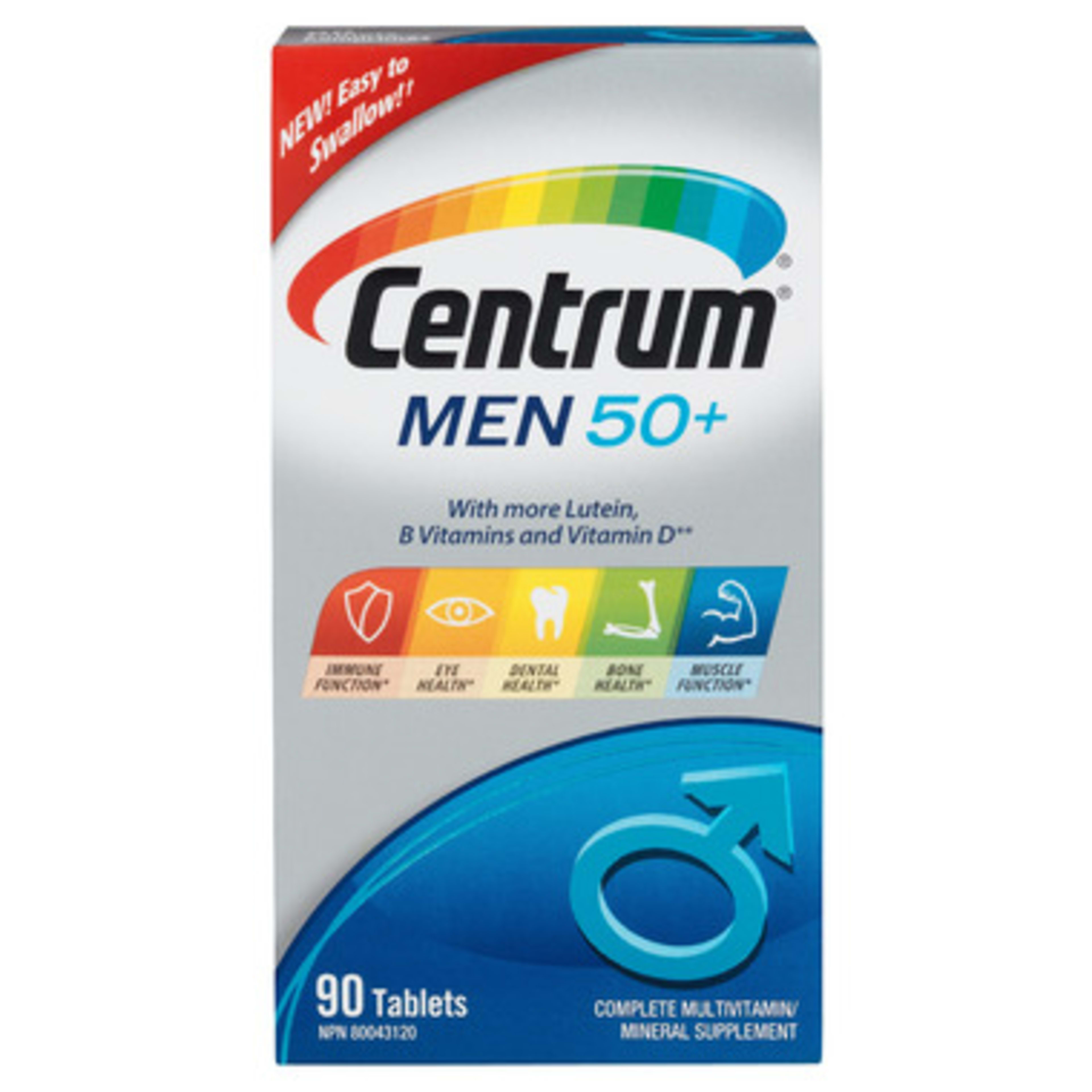 Centrum Complete Multivitamin & Multimineral Supplement Men 50+ 90 Tablets