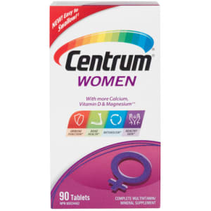 Centrum Complete Multivitamin & Multimineral Supplement Women 90 Tablets