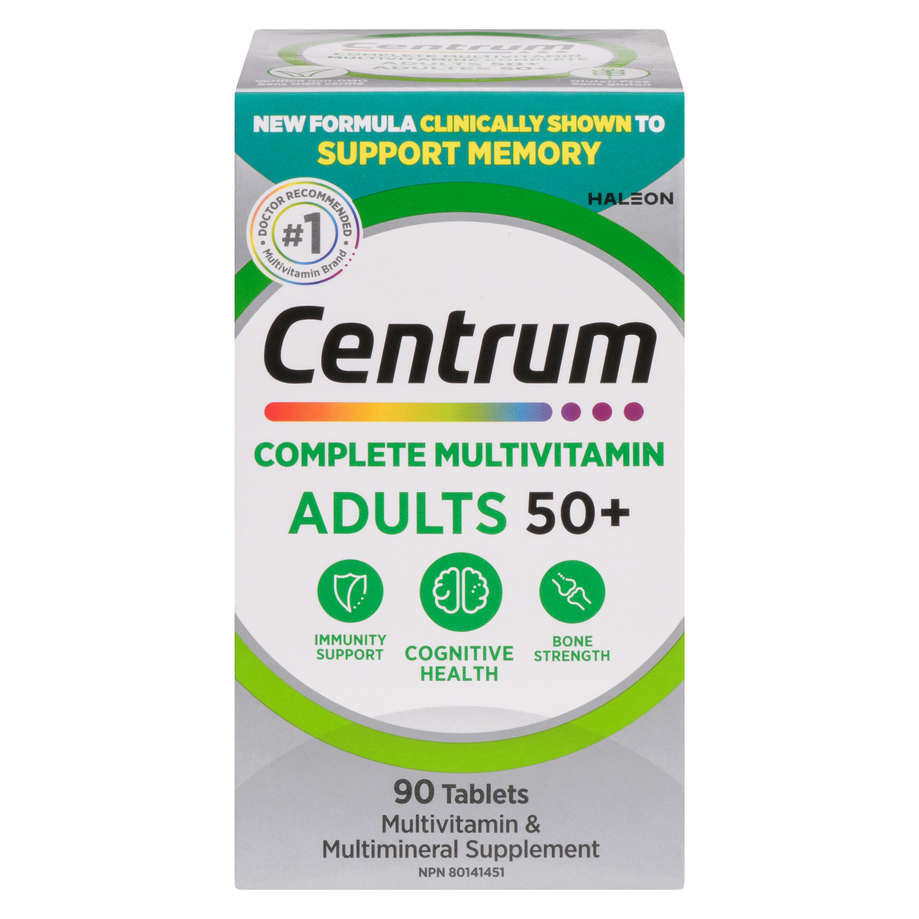 Centrum Multivitamin & Multimineral Supplement Complete Multivitamin Adults 50+ 90 Tablets