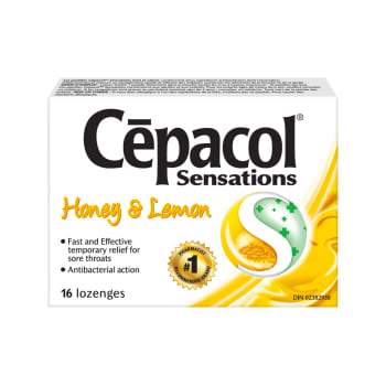 Cepacol Sensations Honey & Lemon (16 Lozenges)