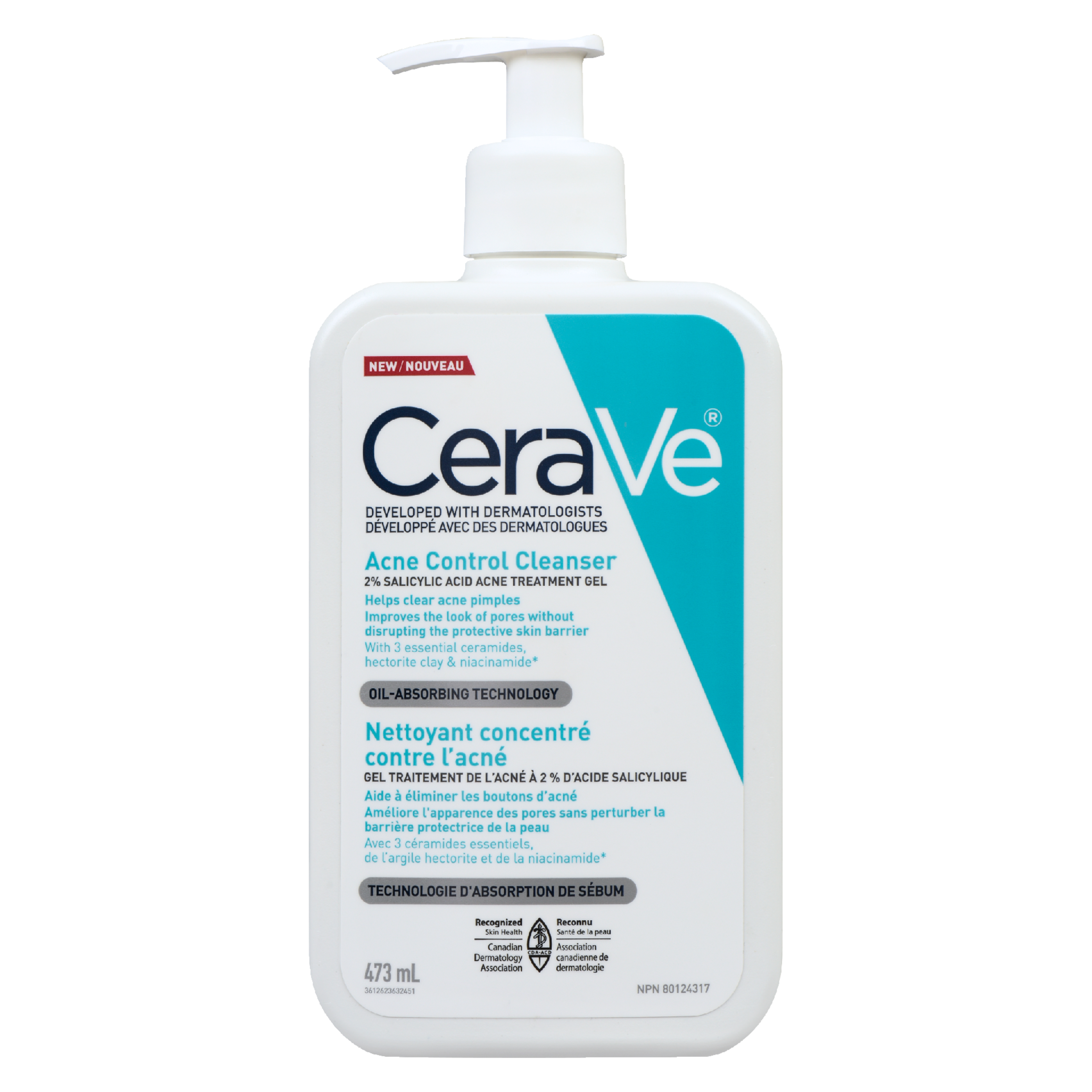 CeraVe Acne Control Cleanser 473 ml