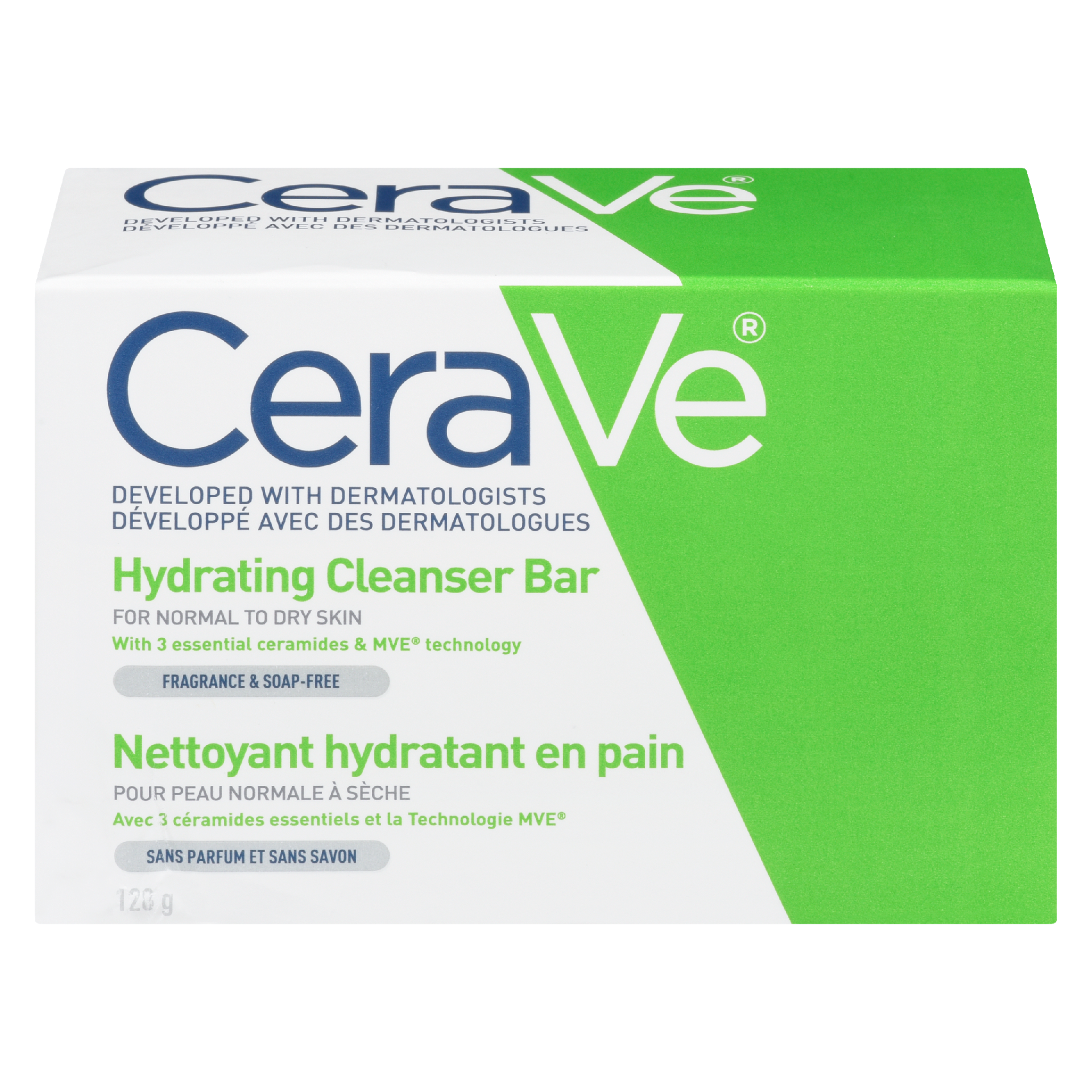 CeraVe Hydrating Cleanser Bar 120 g