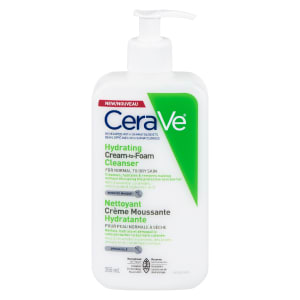 CeraVe Hydrating Cream-to-Foam Cleanser for Normal to Dry Skin 355 ml