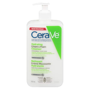 CeraVe Hydrating Cream-to-foam Cleanser for Normal to Dry Skin 562 ml