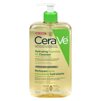 CeraVe Hydrating Foaming Oil Cleanser for Dry to Very Dry Skin 562 ml