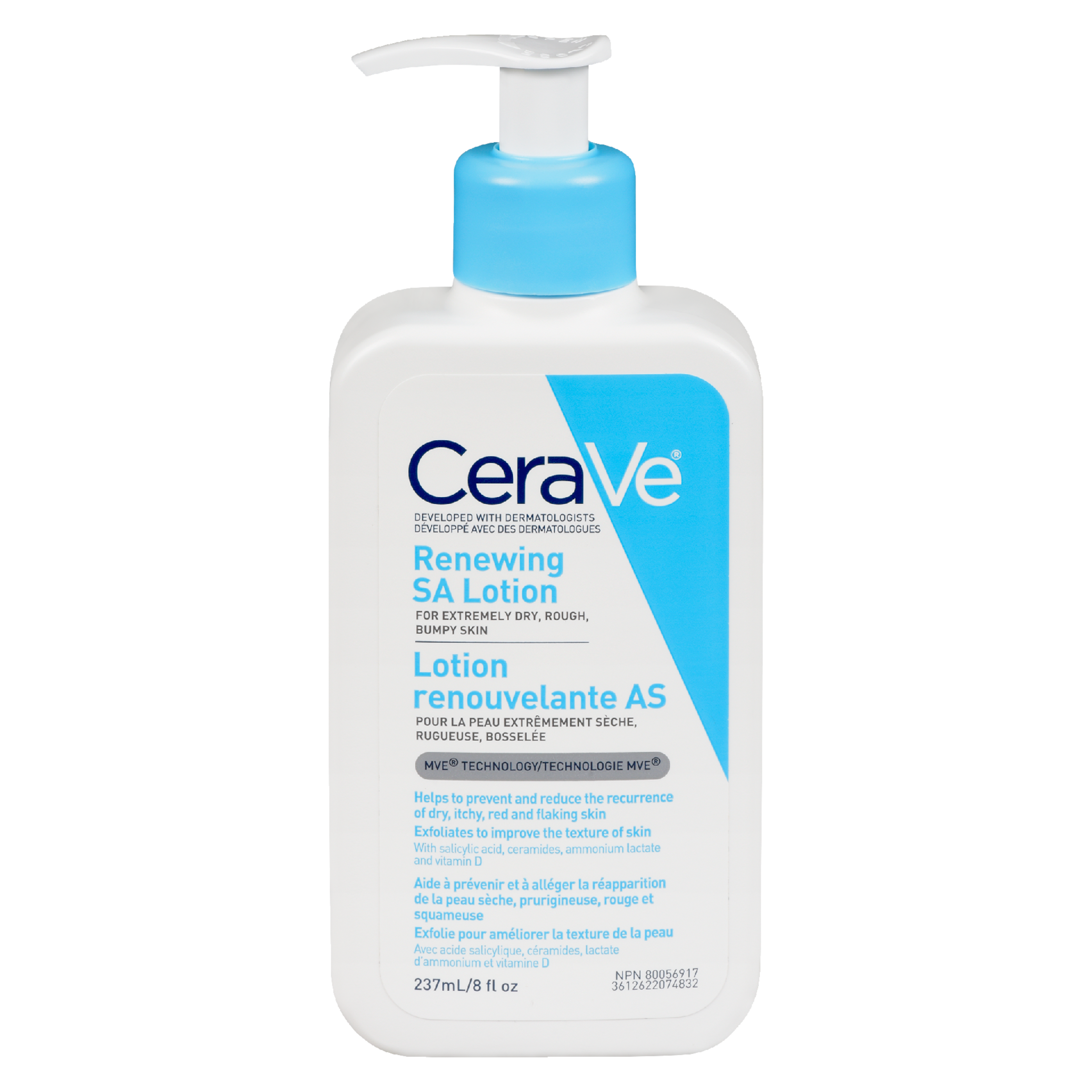 CeraVe Renewing SA Lotion for Extremely Dry, Rough, Bumpy Skin 237 ml