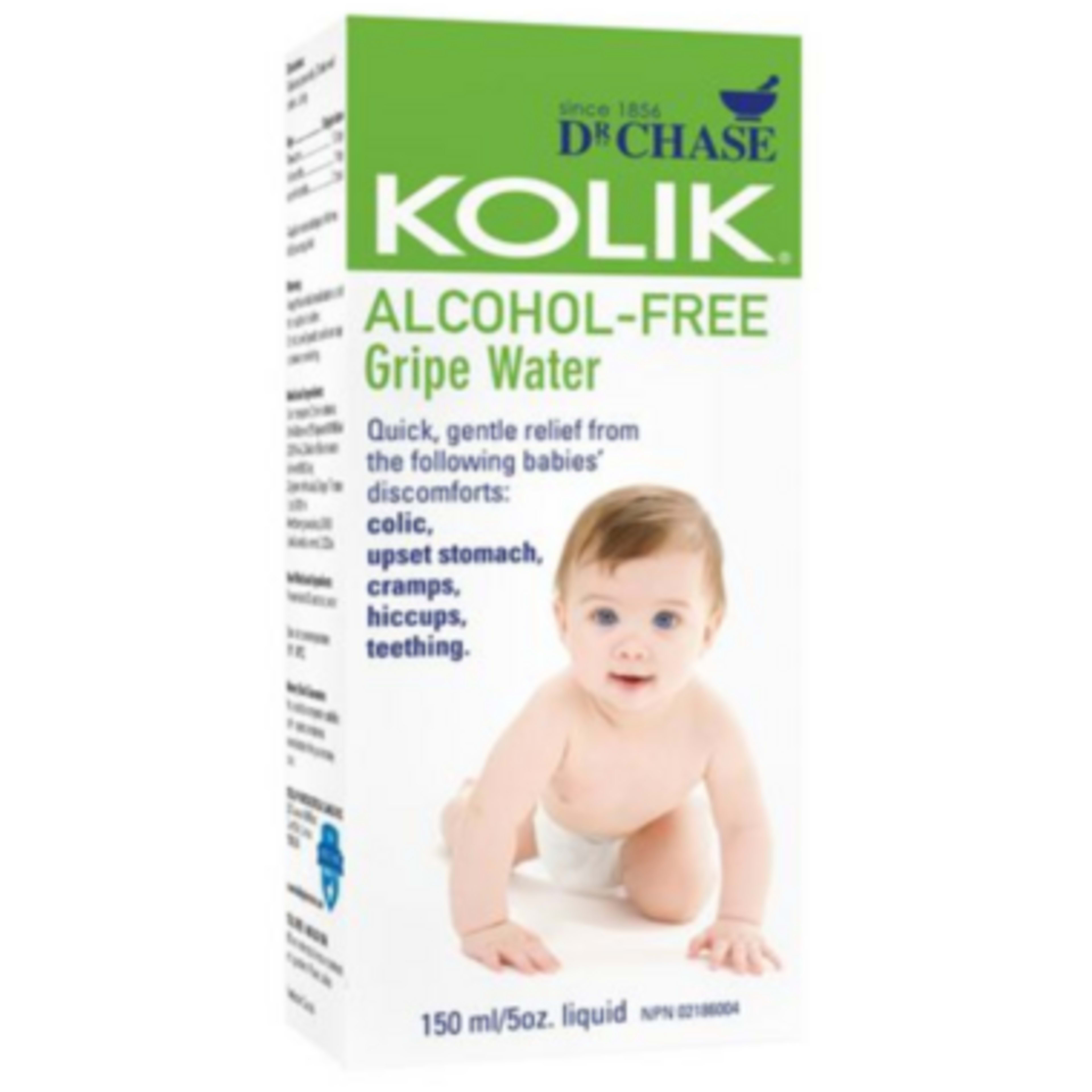 Dr Chase Kolik Alcohol Free Gripe Water Liquid Infants 0-2 Years 150 ml