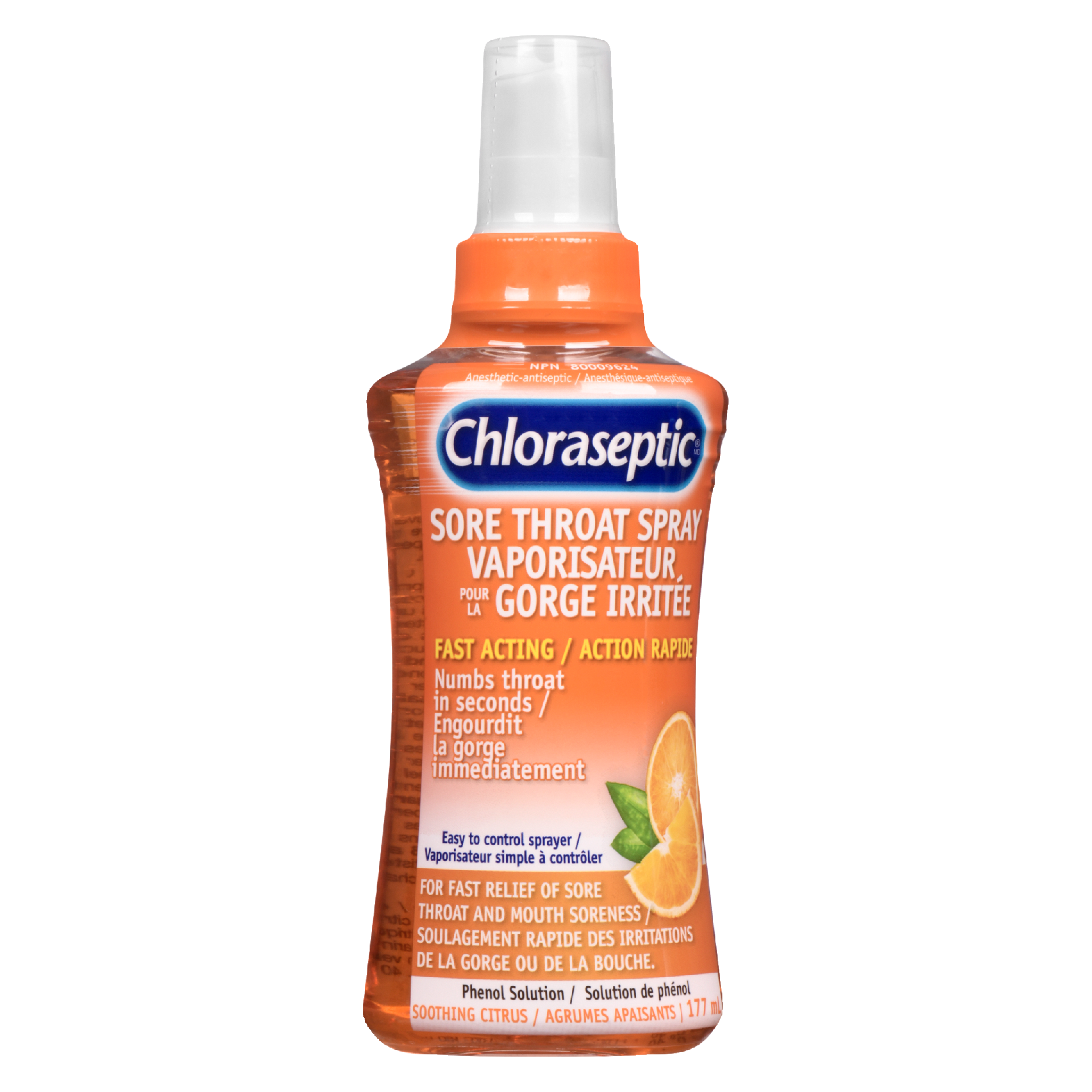 Chloraseptic Sore Throat Spray Soothing Citrus 177 ml