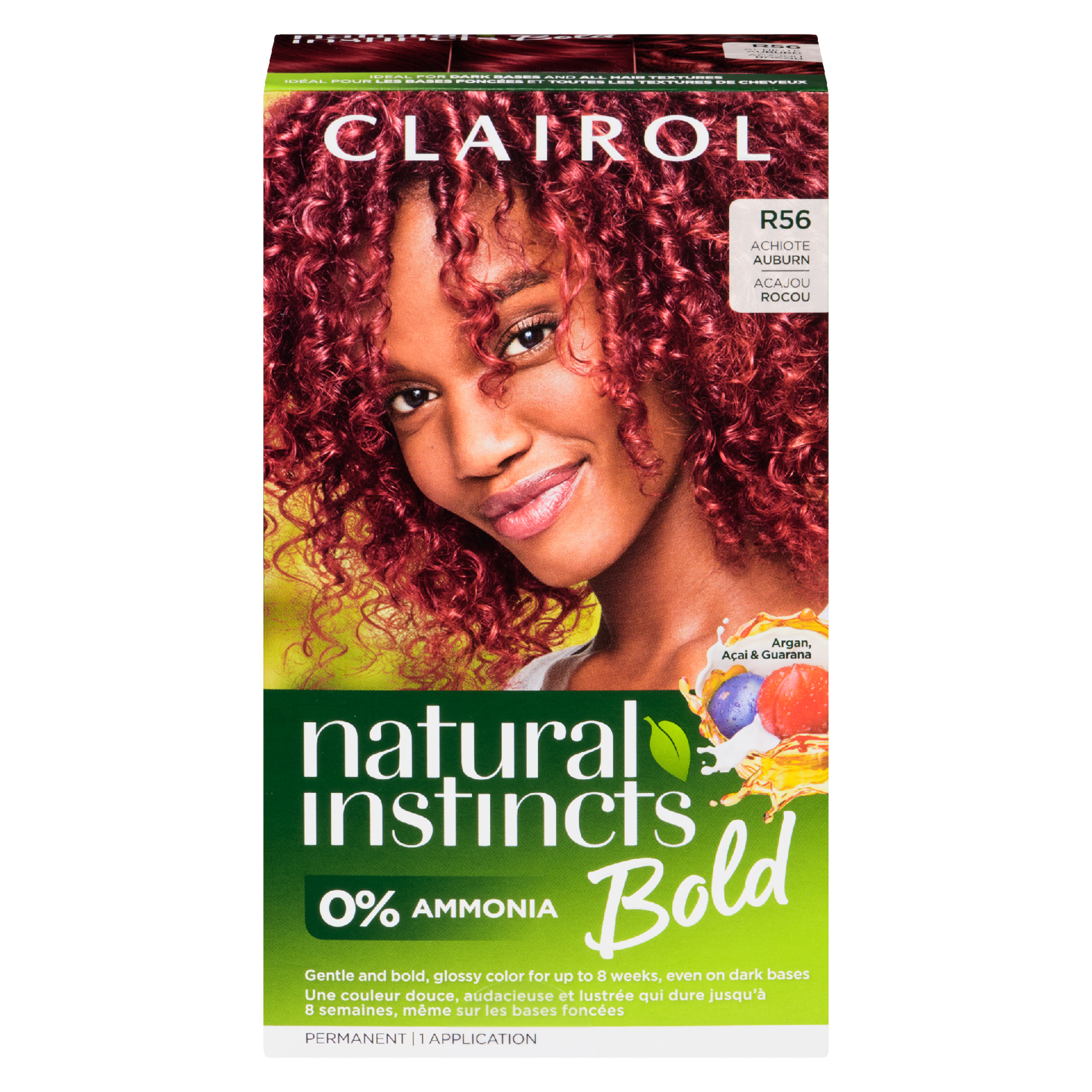 Clairol Natural Instincts Bold R56 Achiote Auburn
