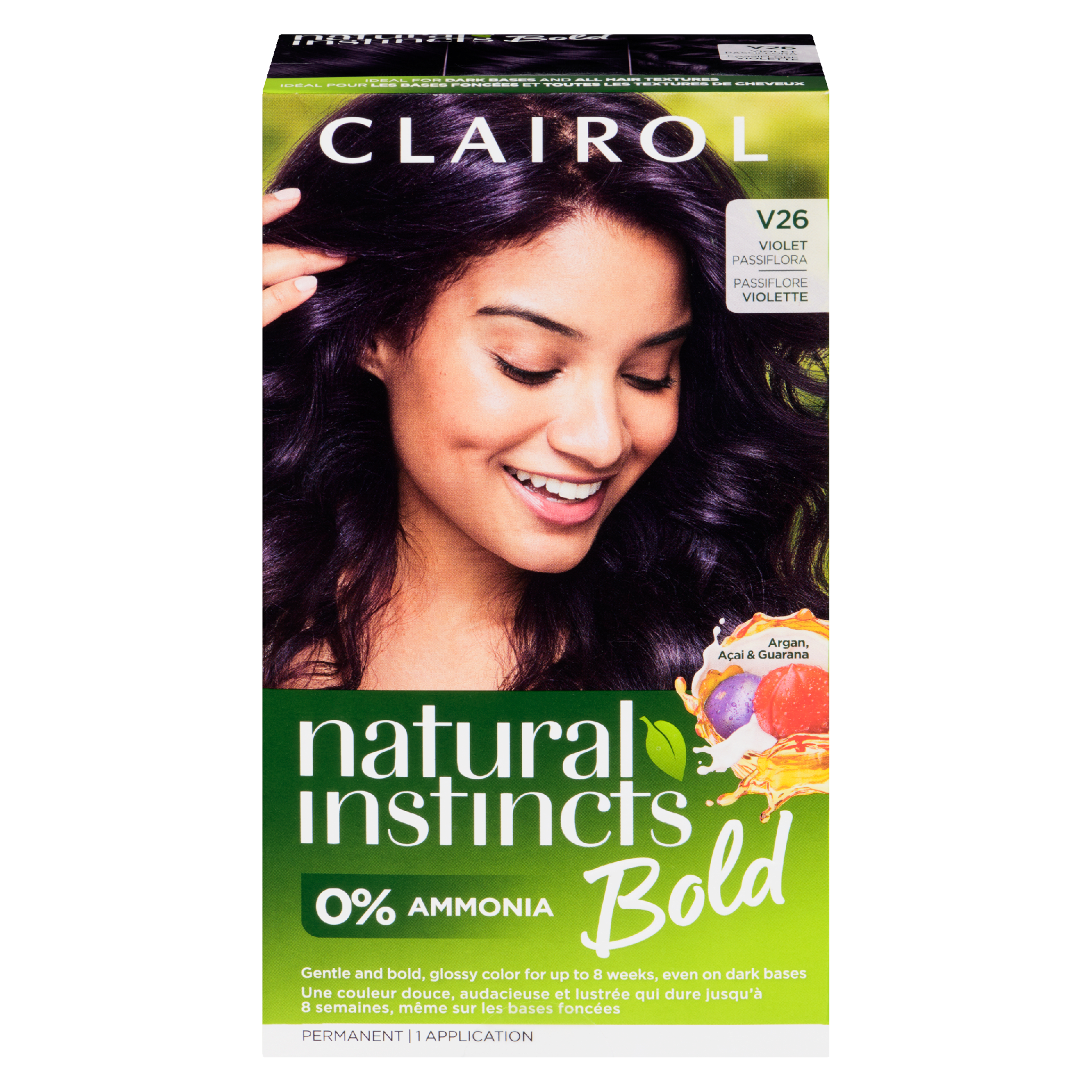 Clairol Natural Instincts Bold V26 Violet Passiflora