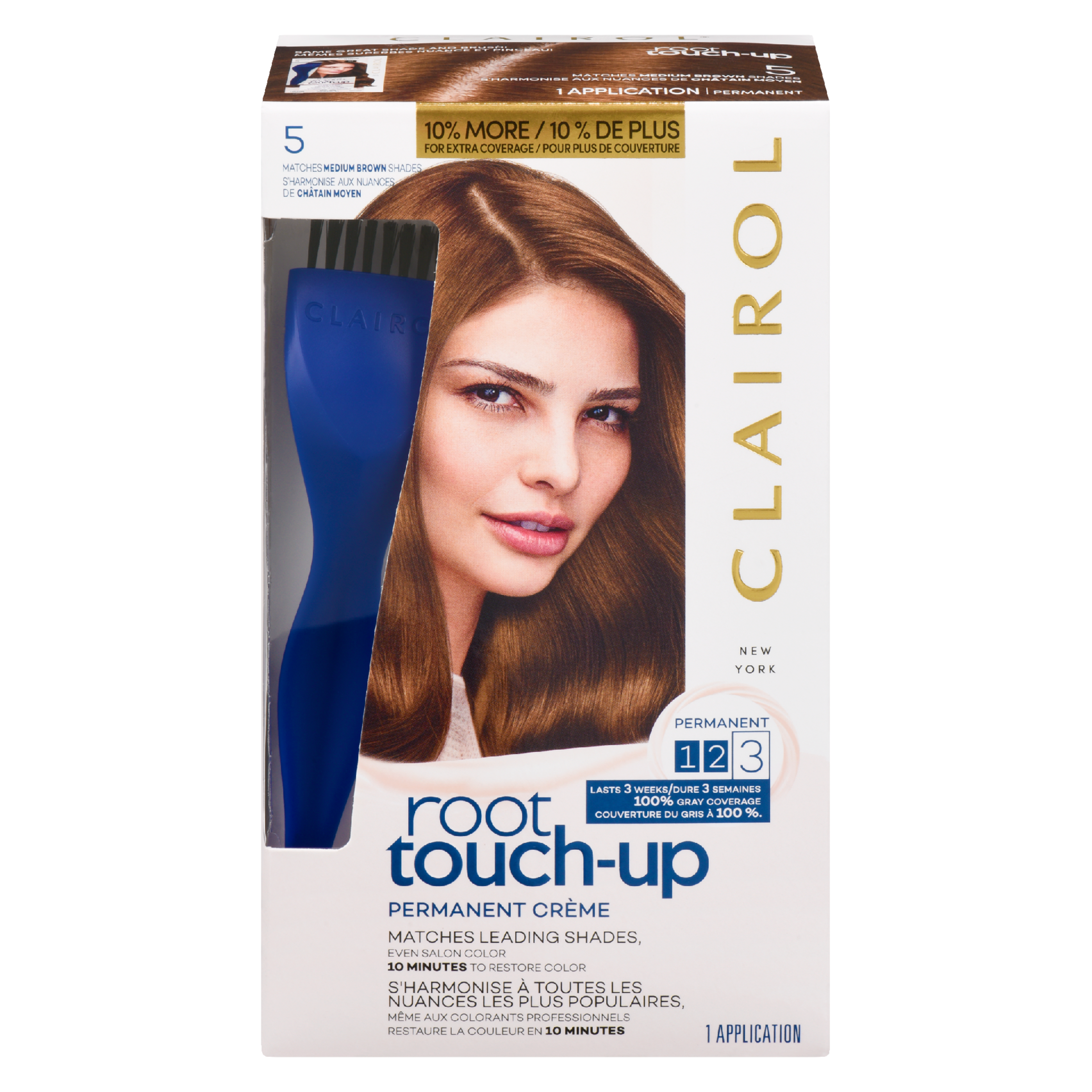Clairol Root Touch-Up Permanent Crème 5 Medium Brown