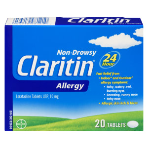 Claritin Allergy 24 Hour 20 Tablets