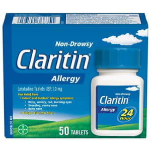 Claritin Allergy 24 Hour 50 Tablets