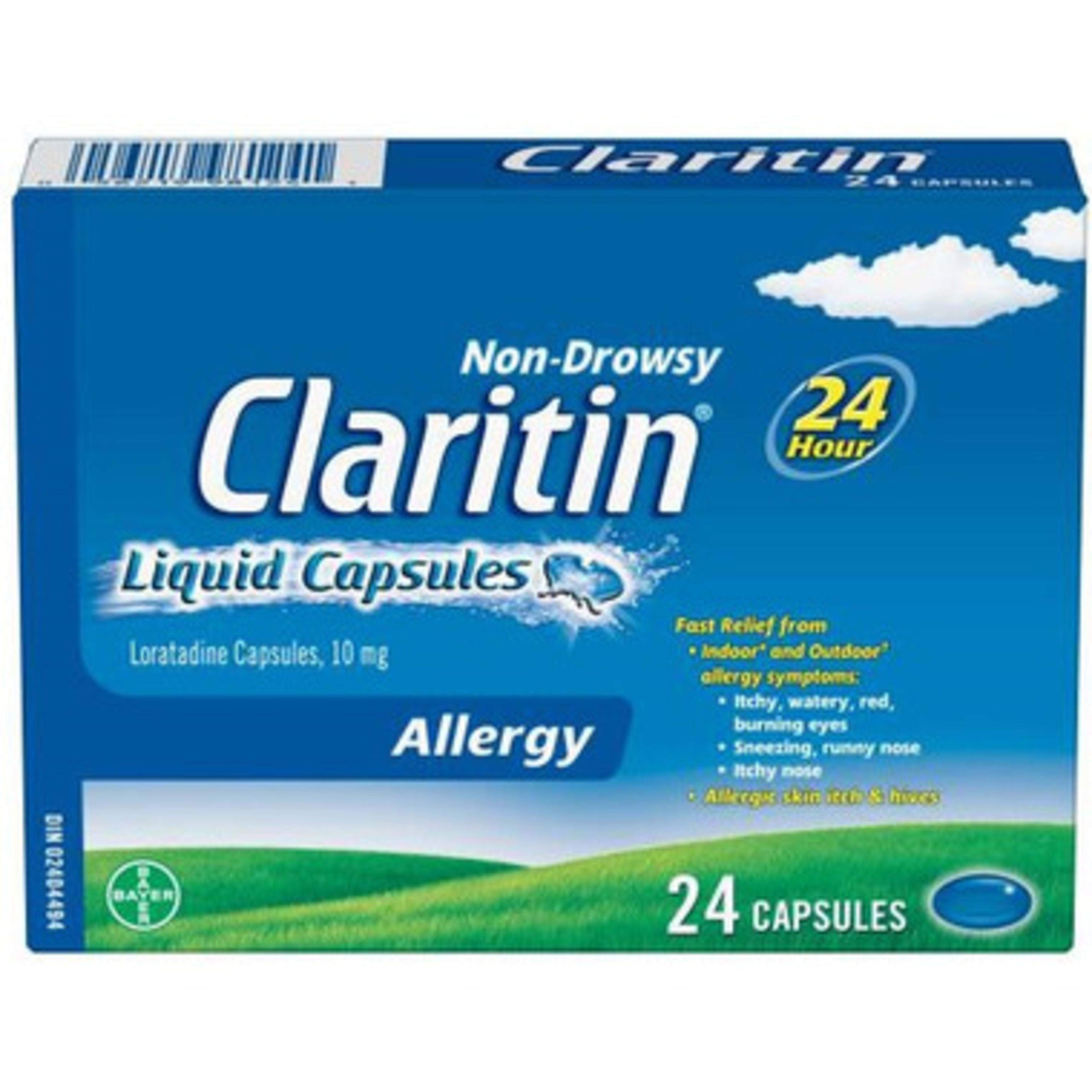 Claritin Allergy Liquid Capsules 24 Hour 24 Capsules