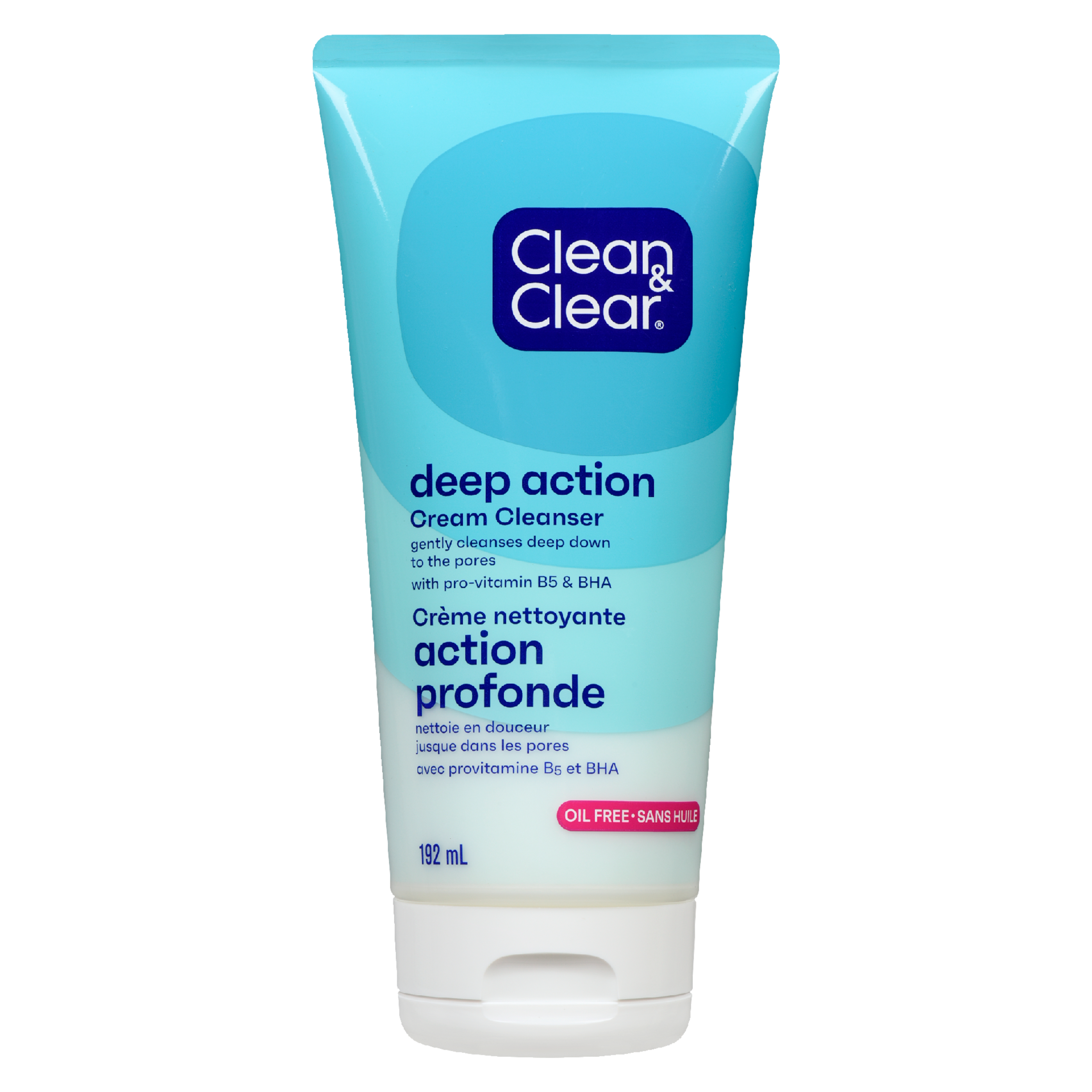 Clean & Clear Cream Cleanser Deep Action 192 ml