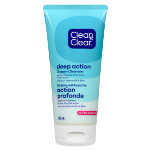 Clean & Clear Cream Cleanser Deep Action 192 ml