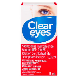 Clear Eyes Sterile Eye Drops 15 ml