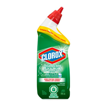 Clorox Disinfecting Toilet Bowl Cleaner With Bleach