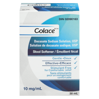 Colace Docusate Sodium Solution, USP Stool Softener 30 ml