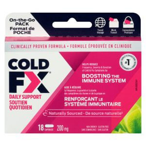 COLD-FX Daily Support Capsules 200 mg 18 Capsules