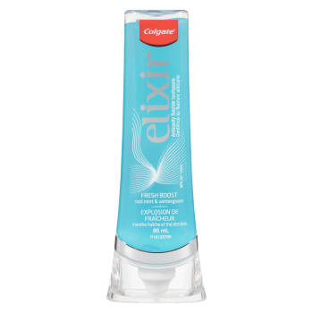 Colgate Elixir Anticavity Fluoride Toothpaste Fresh Boost Cool Mint & Wintergreen 80 ml