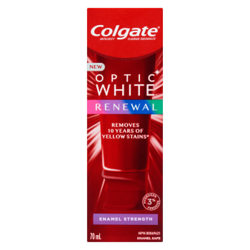Colgate Optic White Anticavity Fluoride Toothpaste Advanced Sparkling White 73 ml