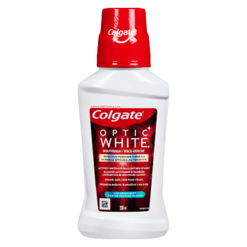 Colgate Optic White Mouthwash Icy Fresh Mint 236 ml