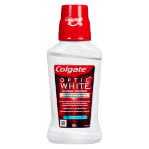 Colgate Optic White Mouthwash Icy Fresh Mint 236 ml