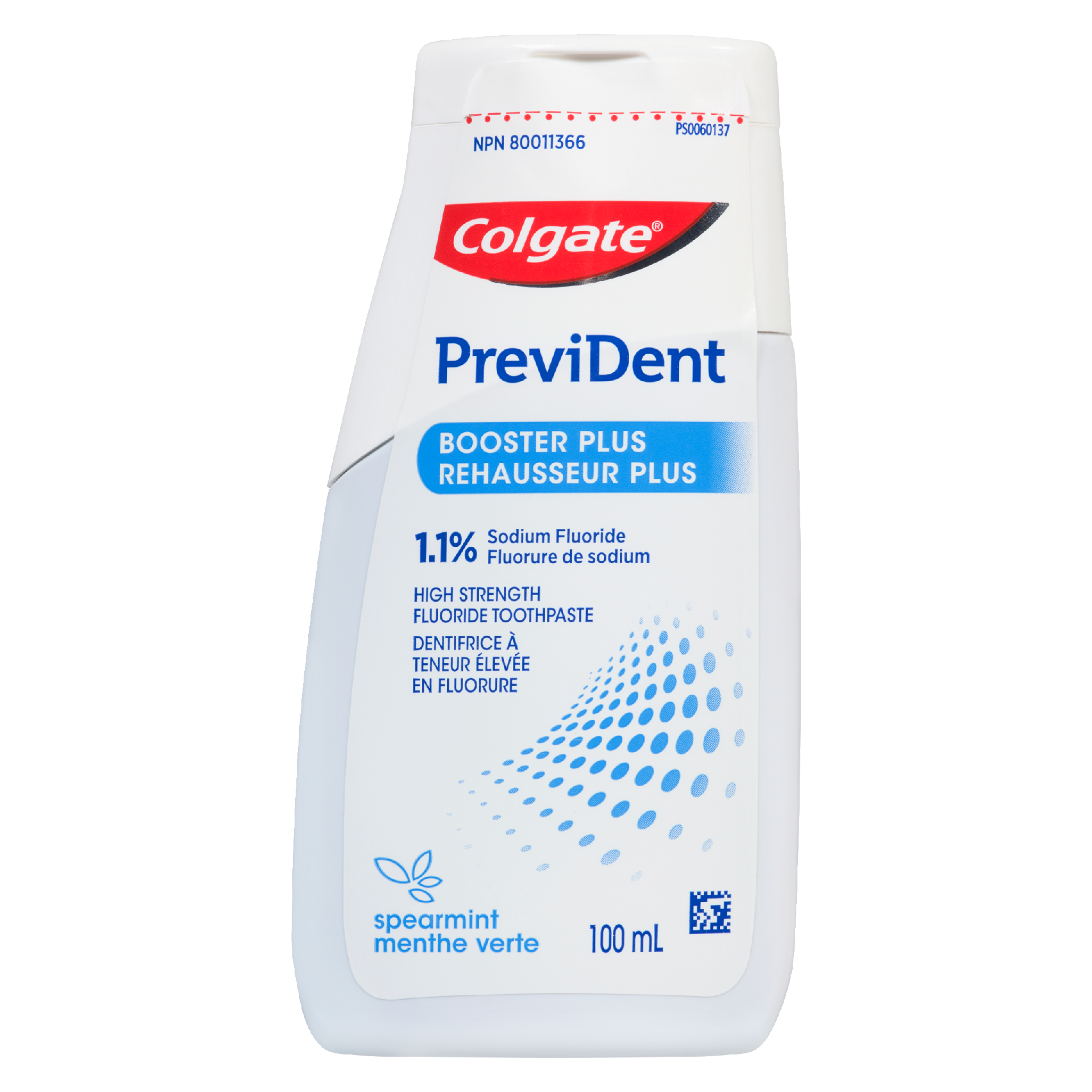 Colgate PreviDent Booster Plus High Strength Fluoride Toothpaste Spearmint 100 ml
