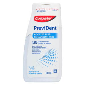 Colgate PreviDent Booster Plus High Strength Fluoride Toothpaste Spearmint 100 ml