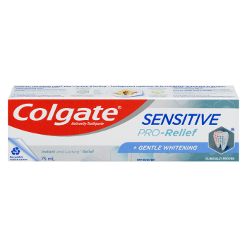 Colgate Sensitive Anticavity Toothpaste Pro-Relief + Gentle Whitening 75 ml