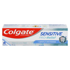 Colgate Sensitive Anticavity Toothpaste Pro-Relief + Gentle Whitening 75 ml