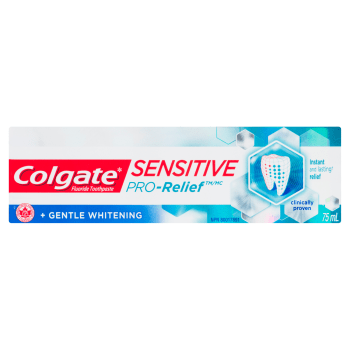 Colgate Sensitive Pro-Relief Fluoride Toothpaste + Gentle Whitening 120 ml