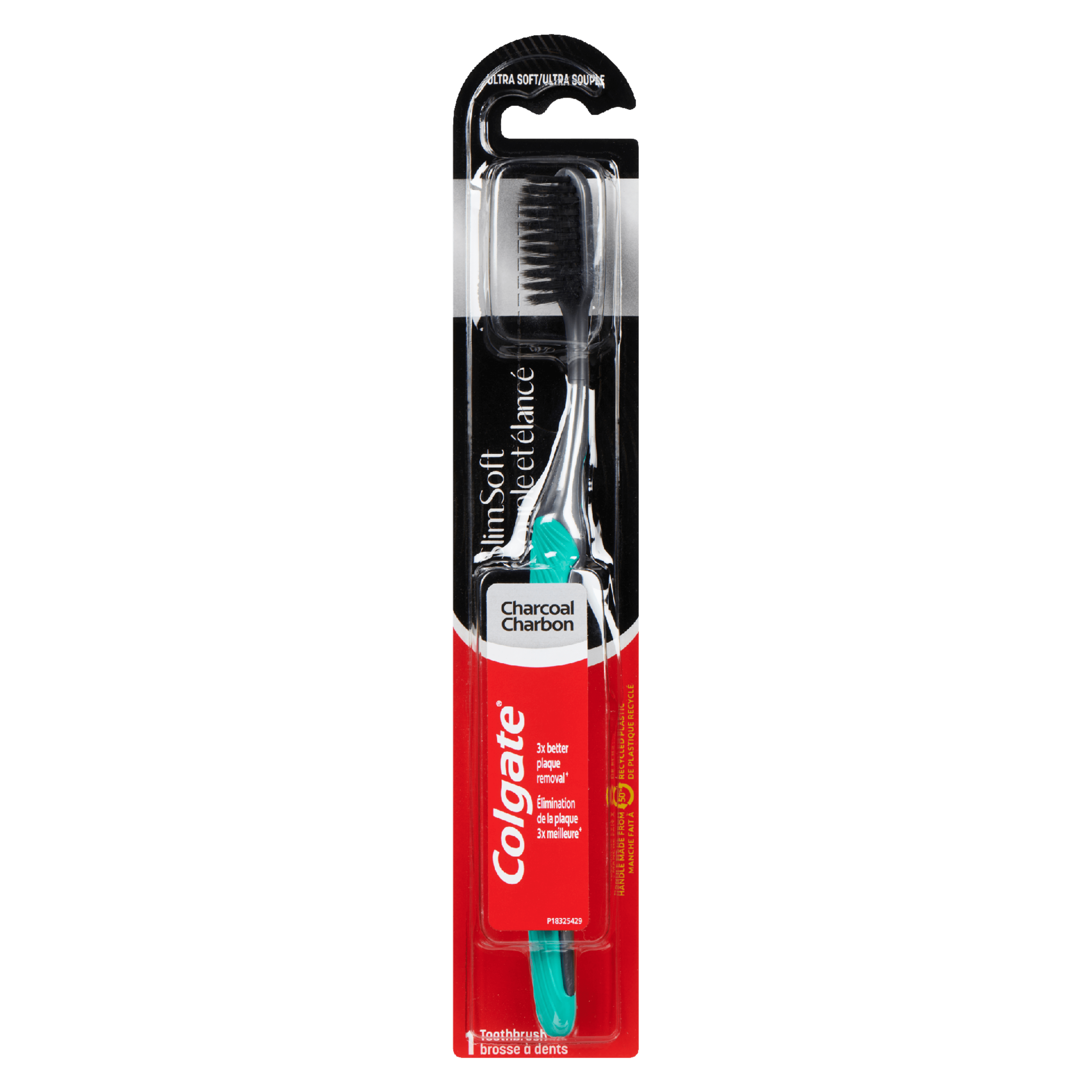 Colgate Slim Soft Charcoal 1 Toothbrush