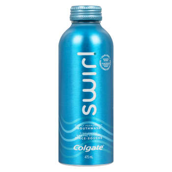 Colgate Swirl Mouthwash Simply Peppermint 475 ml
